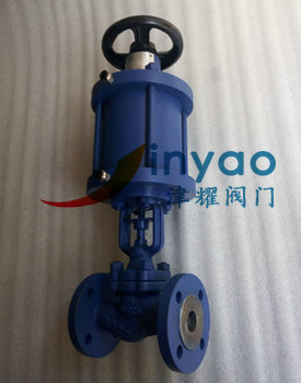 氣動波紋管截止閥WJ641H-16C